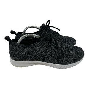 Skechers Wave Lite On My Level Shoes Women's Size 10‎ Black White Sneakers 23654